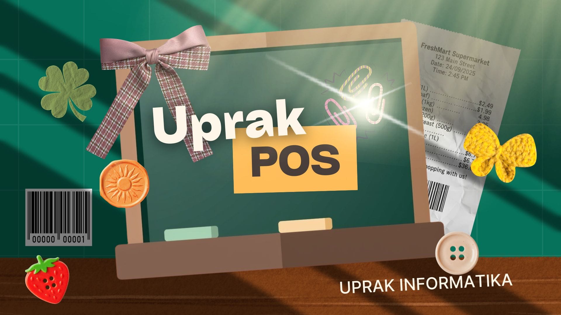 Building UPRAK-POS: A Terminal-Based POS System for My Ujian Praktik